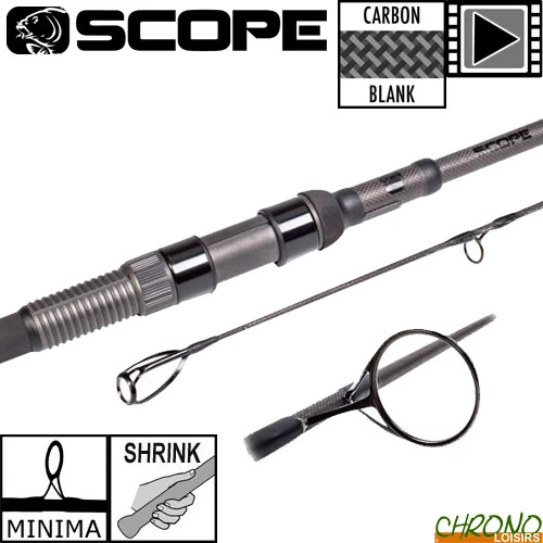Canne Nash New Scope S 10' 3.5lbs Full Shrink 3 Canne Nash New Scope S 10' 3.5lbs Full Shrink