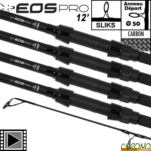 Canne Fox EOS Pro 50mm 12' 3.5lbs (les 4) 3 Canne Fox EOS Pro 50mm 12' 3.5lbs (les 4)