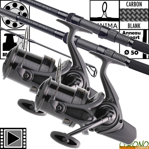 Ensemble Daiwa New Emblem Carp 50mm 13' 3.5lbs 45 SCW (les 2) 3 Ensemble Daiwa New Emblem Carp 50mm 13' 3.5lbs 45 SCW (les 2)