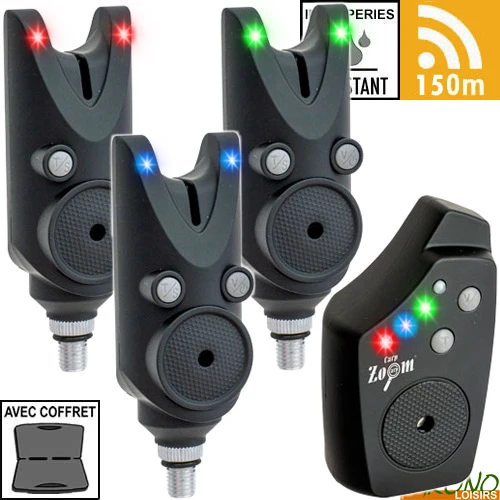 Coffret Carp Zoom Centrale 3 Détecteurs Thor T-290 3 Coffret Carp Zoom Centrale 3 Détecteurs Thor T-290