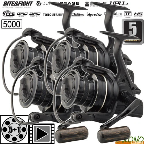 Moulinet Prologic Fulcrum XD 5000 FD (les 4) 3 Moulinet Prologic Fulcrum XD 5000 FD (les 4)