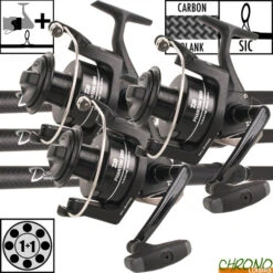 Ensemble Daiwa D'Carp 12' 3lbs 5000 BU (les 3)