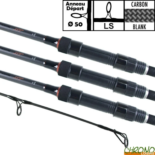 Canne Daiwa Black Widow XT 50mm 13' 3.5lbs (les 3) 3 Canne Daiwa Black Widow XT 50mm 13' 3.5lbs (les 3)
