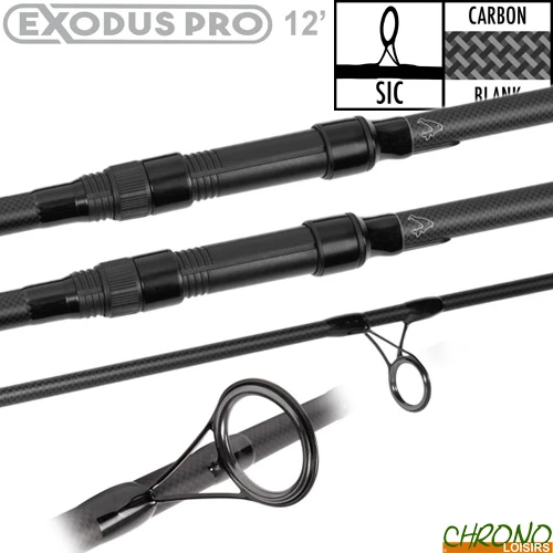 Canne Avid Carp Exodus Pro 12' 3.5lbs (x2) 3 Canne Avid Carp Exodus Pro 12' 3.5lbs (x2)