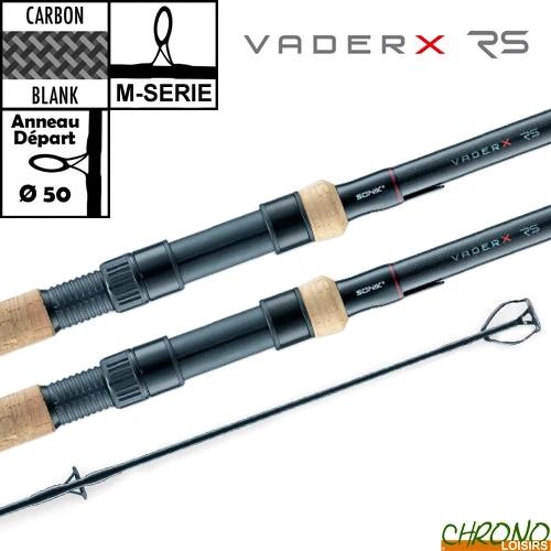 Canne Sonik VaderX 50mm 12' 3.5lbs Full Cork (les 2) 3 Canne Sonik VaderX 50mm 12' 3.5lbs Full Cork (les 2)