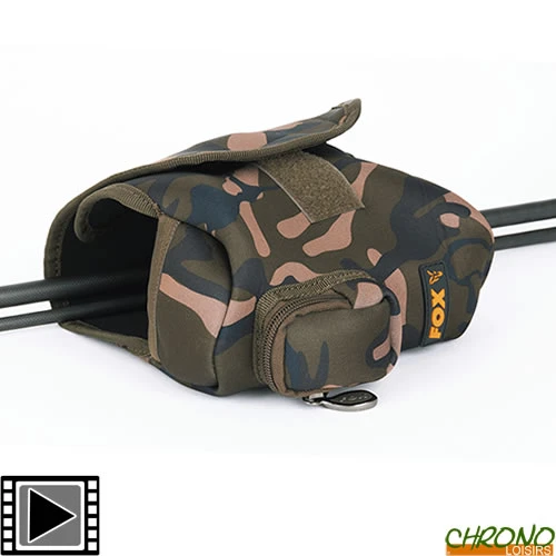 Protection Moulinet Fox Camou Néoprène Reel Pouch 3 Protection Moulinet Fox Camou Néoprène Reel Pouch