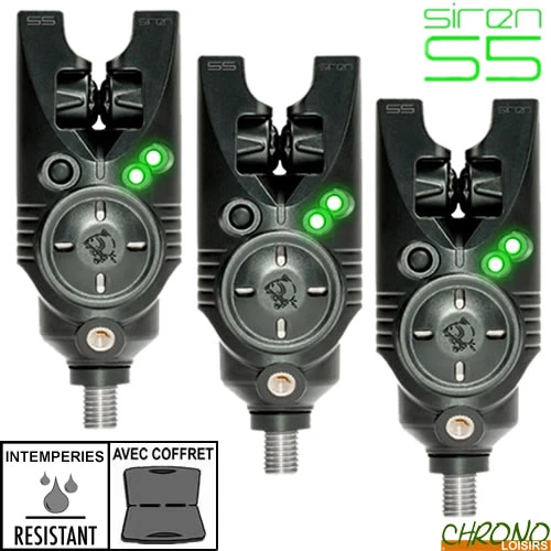 Détecteur Nash Siren S5 Digital Vert (les 3) 3 Détecteur Nash Siren S5 Digital Vert (les 3)