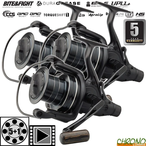 Moulinet Prologic Débrayable Fulcrum XD 7000 BF (les 3) 3 Moulinet Prologic Débrayable Fulcrum XD 7000 BF (les 3)