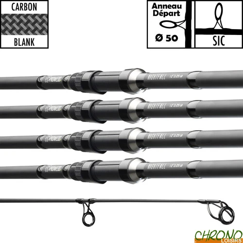Canne Prowess Nightfall 50mm 13' 3.5lbs (les 4) 3 Canne Prowess Nightfall 50mm 13' 3.5lbs (les 4)