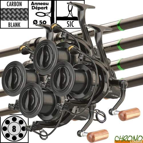 Ensemble Prowess Excelia 50mm 12' 3.5lbs 6008 FD (les 4) 3 Ensemble Prowess Excelia 50mm 12' 3.5lbs 6008 FD (les 4)