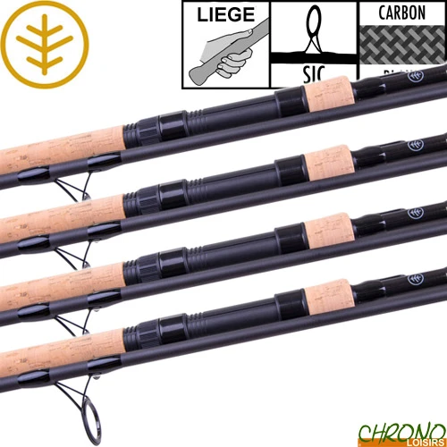 Canne Wychwood Riot 10' 3lbs Full Slim Cork (les 4) 3 Canne Wychwood Riot 10' 3lbs Full Slim Cork (les 4)