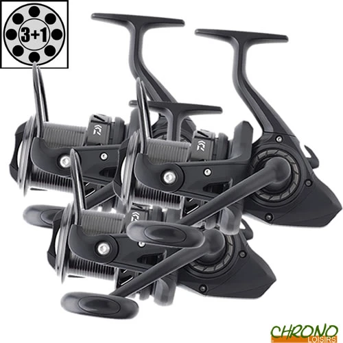 Moulinet Daiwa Black Widow Carp 5000 LD (les 3) 3 Moulinet Daiwa Black Widow Carp 5000 LD (les 3)