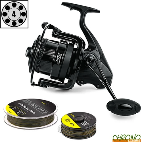 Moulinet Avid Carp XR Spod Marker + Tresse Marker + Shock 3 Moulinet Avid Carp XR Spod Marker + Tresse Marker + Shock