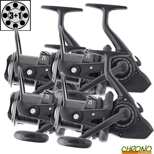 Moulinet Daiwa Black Widow Carp 5000 LD (les 4) 3 Moulinet Daiwa Black Widow Carp 5000 LD (les 4)