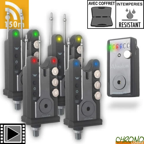 Coffret Prowess Centrale 4 Détecteurs Absolum 3 Coffret Prowess Centrale 4 Détecteurs Absolum