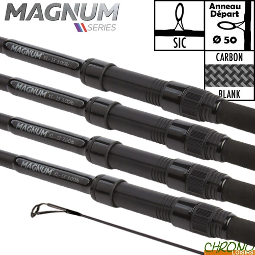 Canne Carp Spirit Magnum X1 50mm 12' 3.5lbs (les 4) 3 Canne Carp Spirit Magnum X1 50mm 12' 3.5lbs (les 4)