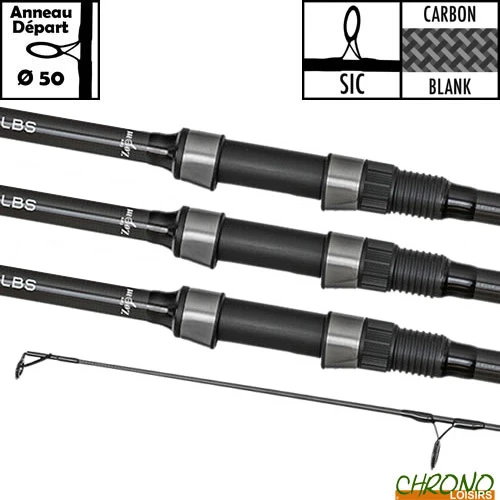 Canne Carp Zoom Maximal Carp 50mm 13’ 3.5lbs (les 3) 3 Canne Carp Zoom Maximal Carp 50mm 13’ 3.5lbs (les 3)