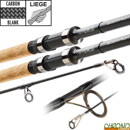 Canne Prowess Scorpium Full Cork 10' 3lbs (les 2) 3 Canne Prowess Scorpium Full Cork 10' 3lbs (les 2)
