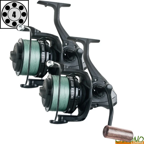 Moulinet Prowess Insedia 8004 + Tresse (les 2) 3 Moulinet Prowess Insedia 8004 + Tresse (les 2)