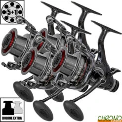 Moulinet Carp Zoom Débrayable Scirocco 6000BBC (les 4)