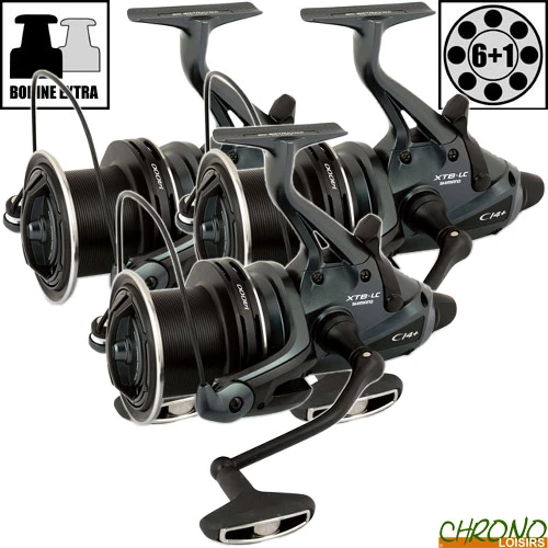 Moulinet Shimano Débrayable Big Baitrunner CI4+ XT-B LC (les 3) 3 Moulinet Shimano Débrayable Big Baitrunner CI4+ XT-B LC (les 3)