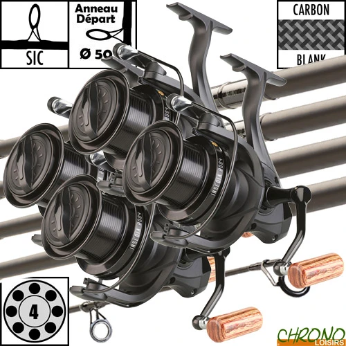 Ensemble Prowess Insedia 50mm 12' 3.5lbs 8004 FD (les 4) 3 Ensemble Prowess Insedia 50mm 12' 3.5lbs 8004 FD (les 4)