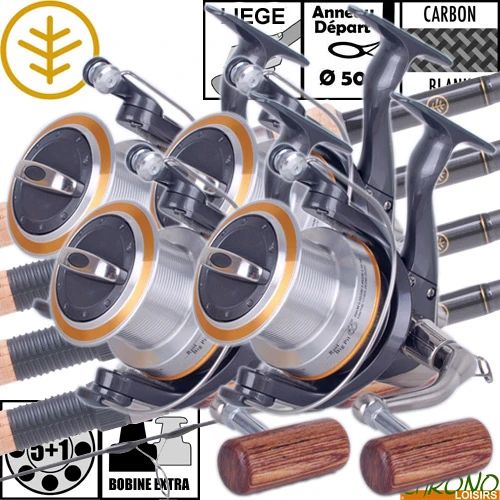 Ensemble Wychwood Extremis 12' Full Cork 65 (les 4) 3 Ensemble Wychwood Extremis 12' Full Cork 65 (les 4)