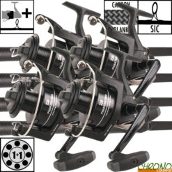 Ensemble Daiwa D'Carp 12' 3lbs 5000 BU (les 4)