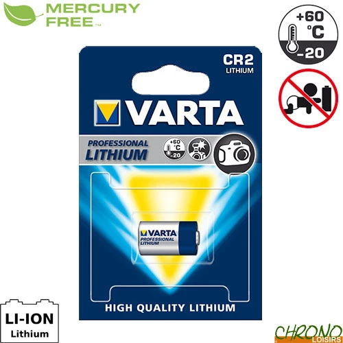 Pile Varta Professional Lithium CR2 3V 3 Pile Varta Professional Lithium CR2 3V