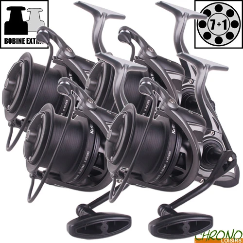 Moulinet Carp Design KR9000 (les 4) 3 Moulinet Carp Design KR9000 (les 4)