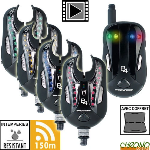 Coffret Prowess Centrale 4 Détecteurs Lithium B4 Lipo 3 Coffret Prowess Centrale 4 Détecteurs Lithium B4 Lipo