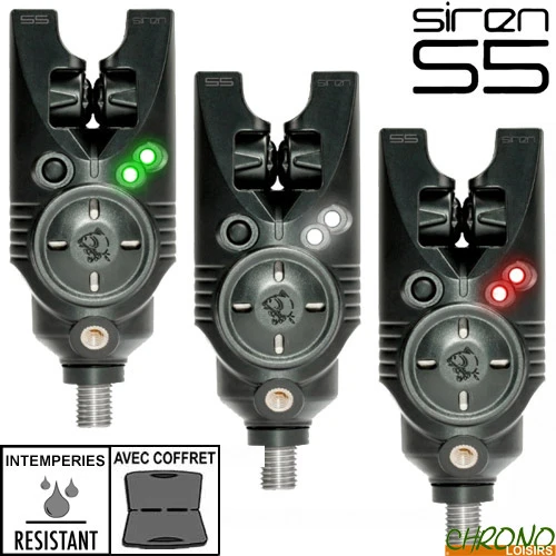 Coffret Nash 3 Détecteurs Siren S5 Digital Color 3 Coffret Nash 3 Détecteurs Siren S5 Digital Color