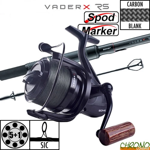 Ensemble Sonik VaderX RS 12' Spod & Marker 8000 RS 3 Ensemble Sonik VaderX RS 12' Spod & Marker 8000 RS