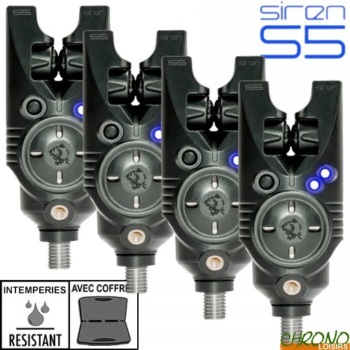 Coffret Nash 4 Détecteurs Siren S5 Digital Blue 3 Coffret Nash 4 Détecteurs Siren S5 Digital Blue