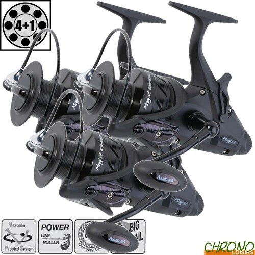 Moulinet Anaconda Débrayable Magist BTR-6000 (les 3) 3 Moulinet Anaconda Débrayable Magist BTR-6000 (les 3)