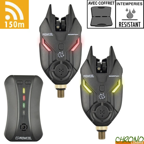 Coffret Prowess Centrale + 2 Détecteurs Scorpium 3 Coffret Prowess Centrale + 2 Détecteurs Scorpium