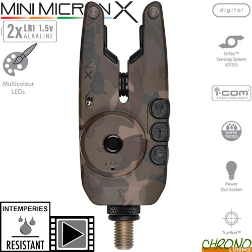 Détecteur Fox Mini Micron X Camo 3 Détecteur Fox Mini Micron X Camo