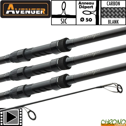 Canne Prologic C1 Avenger 50mm 12' 3.5lbs (les 3) 3 Canne Prologic C1 Avenger 50mm 12' 3.5lbs (les 3)