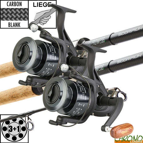 Ensemble Prowess Scorpium Full Cork 10' 3lbs X 6003 (les 2) 3 Ensemble Prowess Scorpium Full Cork 10' 3lbs X 6003 (les 2)