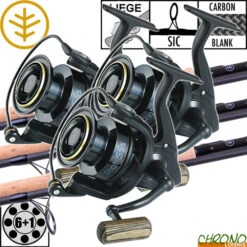 Ensemble Wychwood Riot 10' Full Slim Cork 55S (les 3)