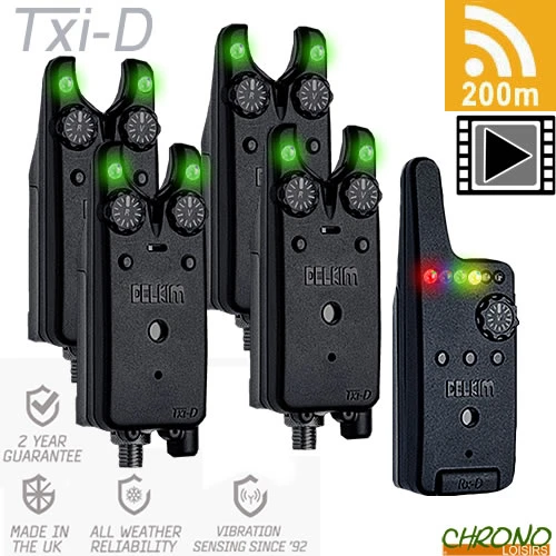 Pack Delkim New Txi-D 4D Vert Centrale RX-D 3 Pack Delkim New Txi-D 4D Vert Centrale RX-D