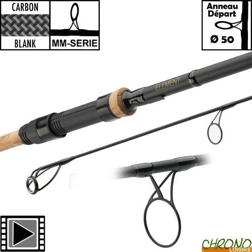 Canne Prologic C2 Element 50mm 12' 3.5lbs Full Cork 3 Canne Prologic C2 Element 50mm 12' 3.5lbs Full Cork