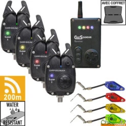 Set Electronique Carpsounder 4D Super IT Dropstar DR-LX2 Mini