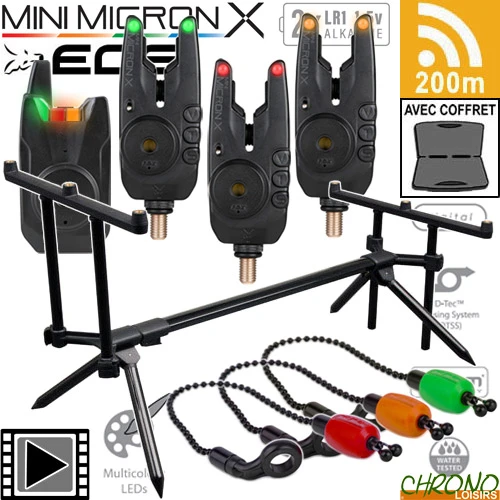 Pack Détection Fox EOS 3D Mini Micron X Dinky Bobbins 3 Pack Détection Fox EOS 3D Mini Micron X Dinky Bobbins