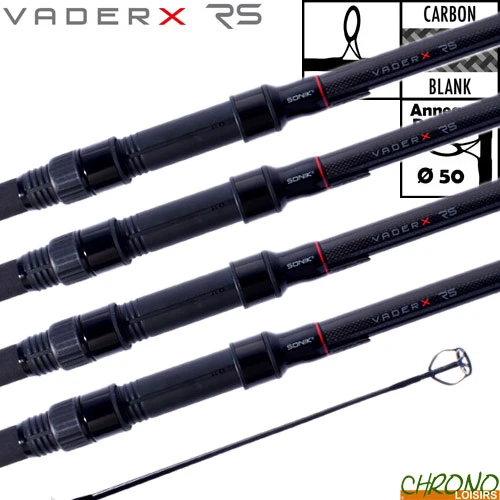 Canne Sonik VaderX RS 50mm 12' 3.5lbs (les 4) 3 Canne Sonik VaderX RS 50mm 12' 3.5lbs (les 4)