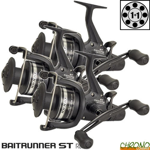 Moulinet Shimano Débrayable Baitrunner ST 10000 RB (les 3) 3 Moulinet Shimano Débrayable Baitrunner ST 10000 RB (les 3)