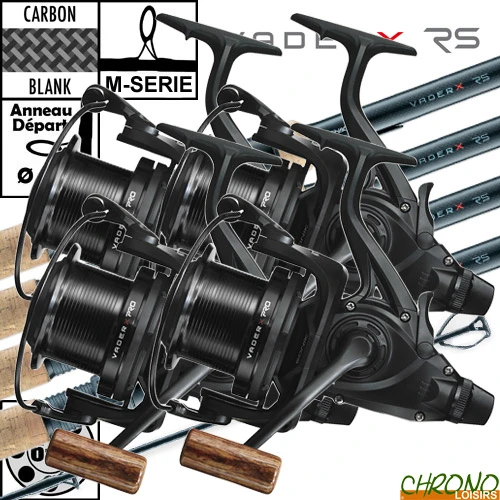 Ensemble Sonik VaderX 50mm 12' 3.5lbs Full Cork Pro FRS 10000 (les 4) 3 Ensemble Sonik VaderX 50mm 12' 3.5lbs Full Cork Pro FRS 10000 (les 4)