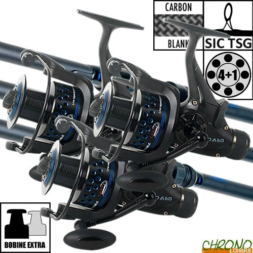 Ensemble Carp Design Start Fighter 10' 3.5lbs DA60 (les 3) 3 Ensemble Carp Design Start Fighter 10' 3.5lbs DA60 (les 3)