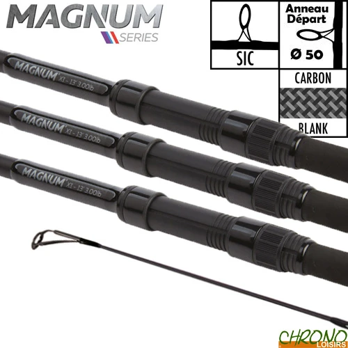 Canne Carp Spirit Magnum X1 50mm 12' 3.5lbs (les 3) 3 Canne Carp Spirit Magnum X1 50mm 12' 3.5lbs (les 3)