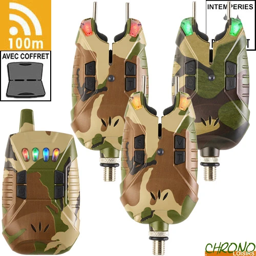 Coffret Prowess Centrale 3 Détecteurs Insedia RS Camo 3 Coffret Prowess Centrale 3 Détecteurs Insedia RS Camo